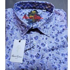 Robert Graham Morris Floral Long Sleeve Shirt XL NWT $198
